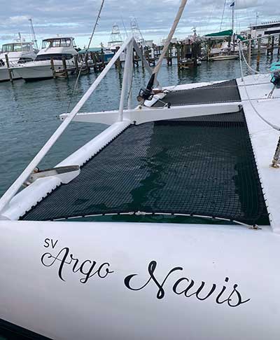 ATN Nets on a Big Luxurious Cat in Key West